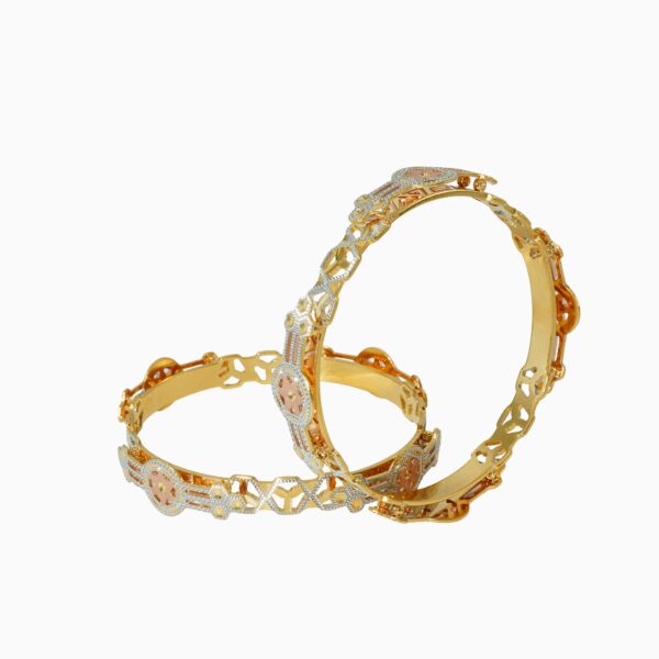 Rhodium and Rose Gold