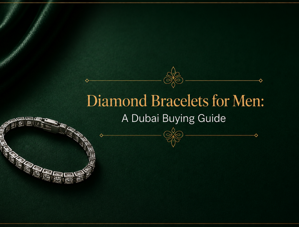Diamond bracelets for men: A Dubai Buying Guide