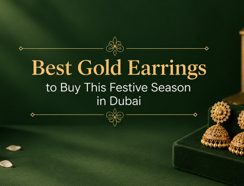 Best gold earrings to buy this festive season in Dubai